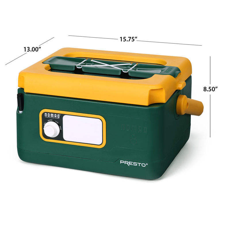 Presto 8-quart Nomad Traveling Slow Cooker &amp; Reviews | Wayfair